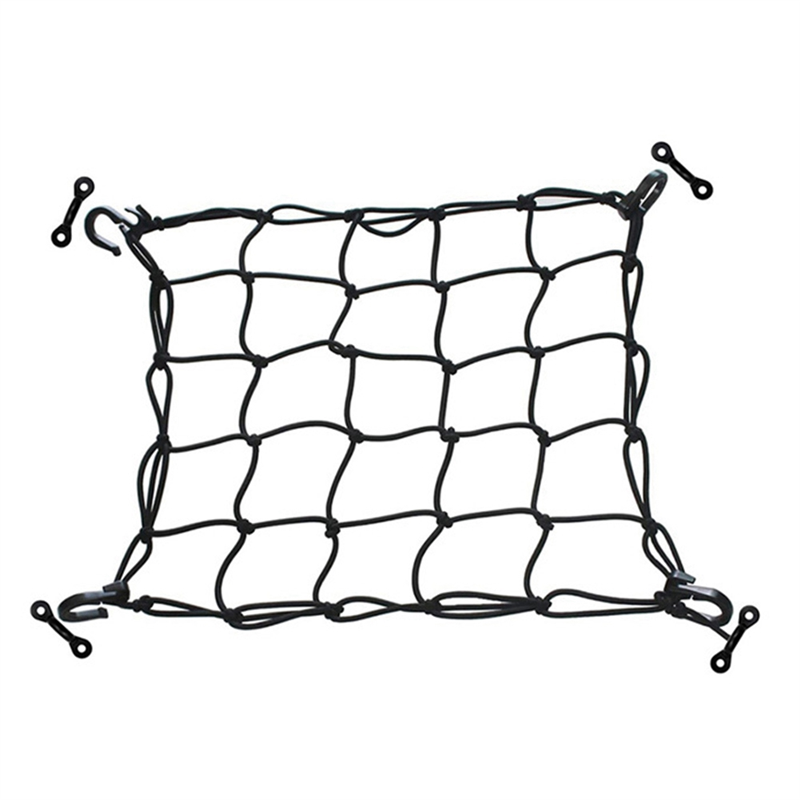 Fishing Kayak Crate - ตาข่ายรถบรรทุกดาดฟ้าพร้อมตะขอเกี่ยวแผงตาข่ายสัมภาระสำหรับงานหนักเตียงรถบรรทุกเรือตกปลา