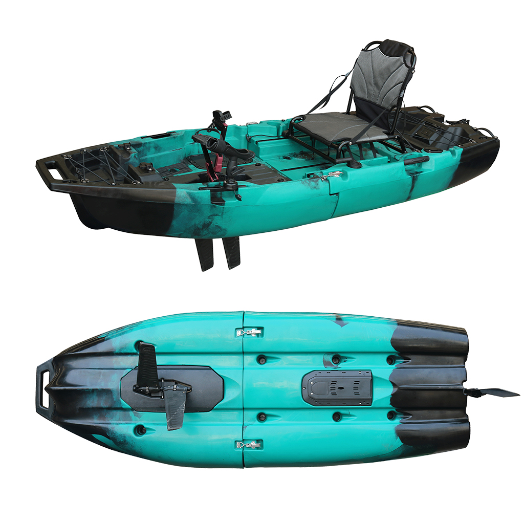 Fishing Kayak Sit On Top - เรือคายัคแบบนั่งบน HDPE ขนาด 8 ฟุต 2.5