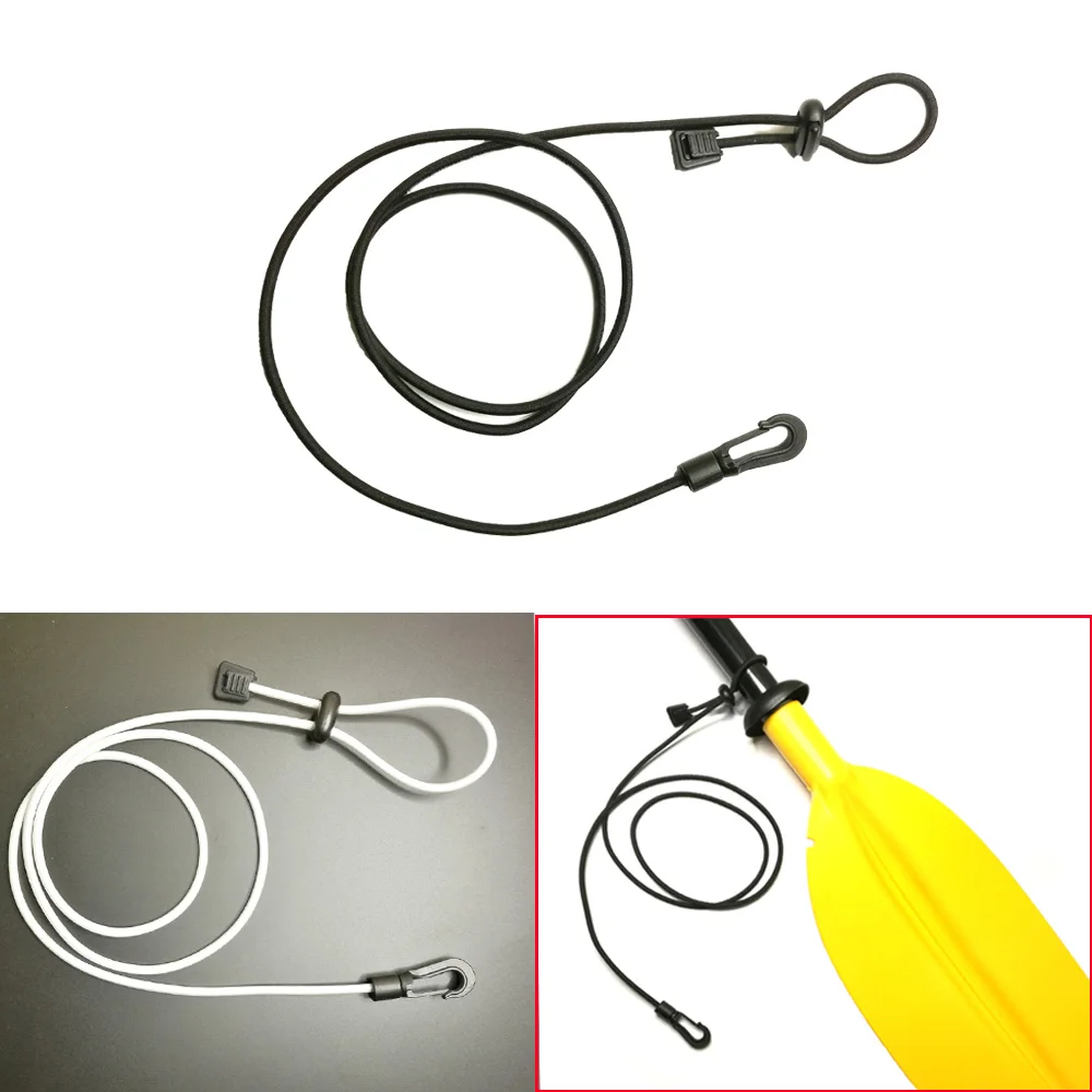 Fishing Kayak Rod Holder - 1.2M เรือแคนู Kayak Paddle Leash คลิปความปลอดภัย