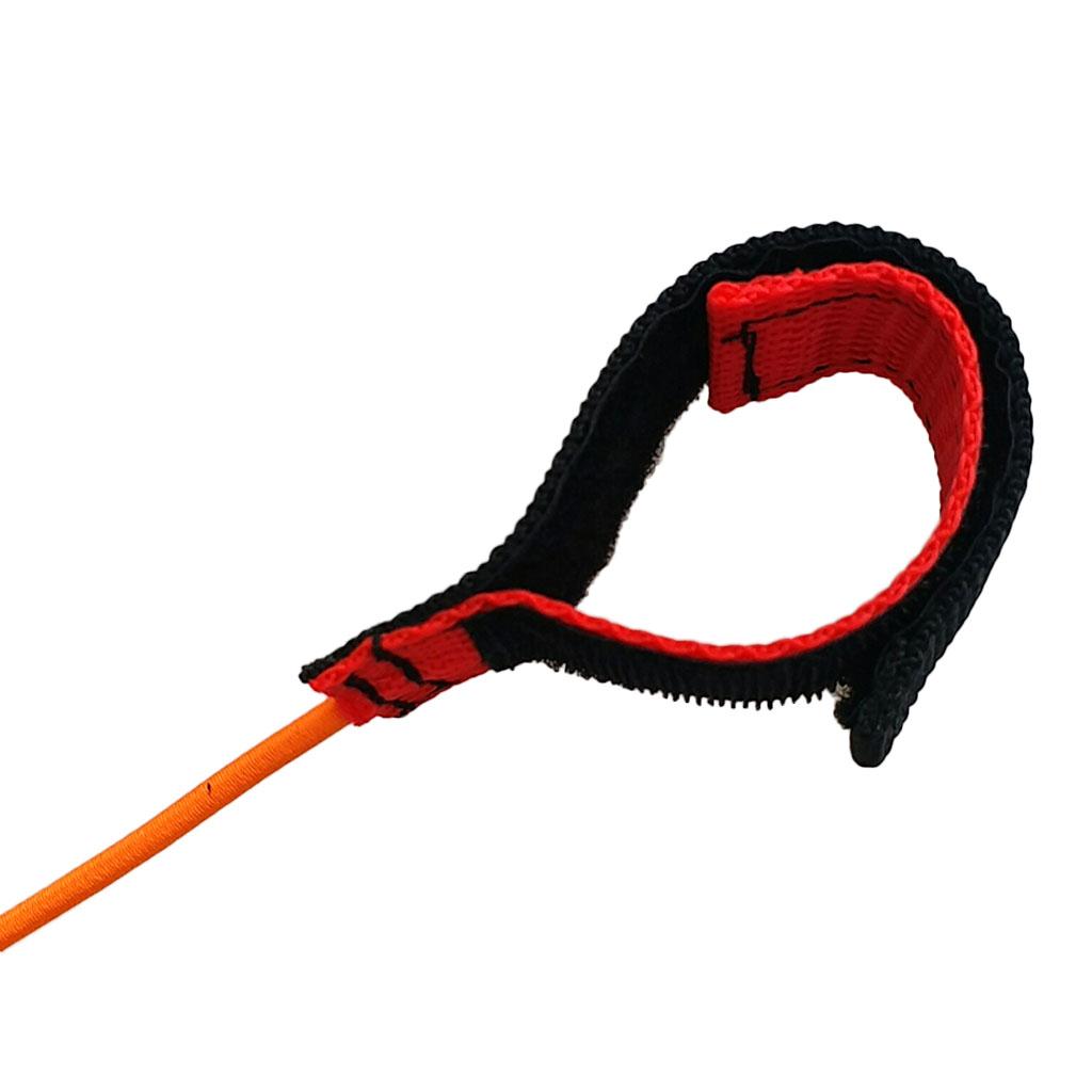 Fishing Kayak Paddle Leash - สายรัดไม้พายเรือคายัคอเนกประสงค์ สายรัดยืดหยุ่นความแข็งแรงสูงสำหรับการพายเรือ ที่วางคันเบ็ด ความปลอดภัยบนเรือ