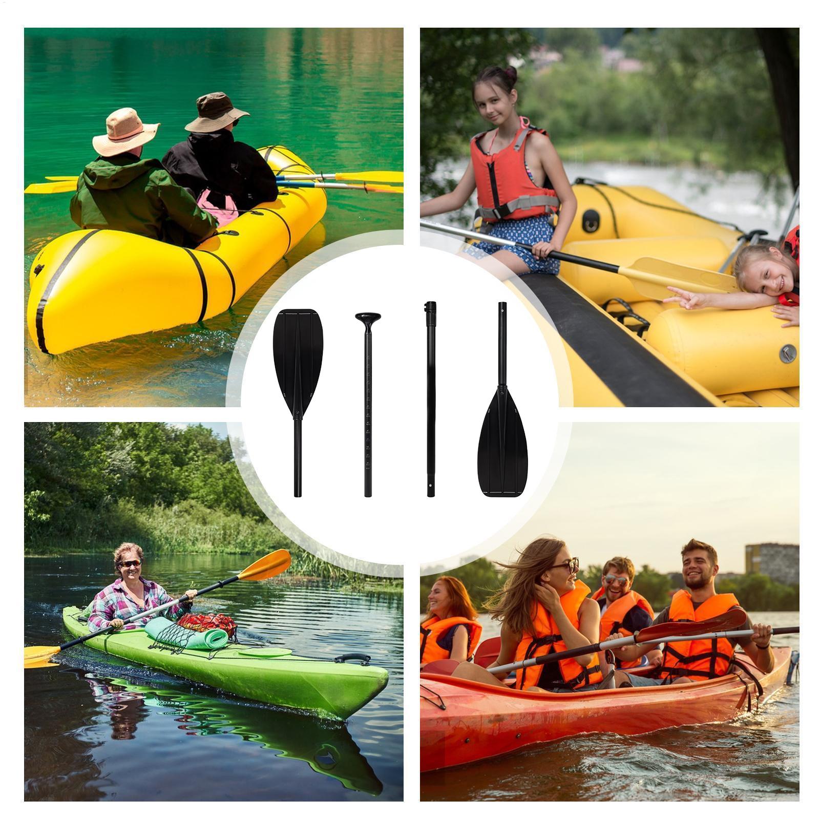 Fishing Kayak Paddle - ไม้พายเรือคายัค คาร์บอนไฟเบอร์ 2 ท่อน น้ำหนักเบา แบบสองหัว