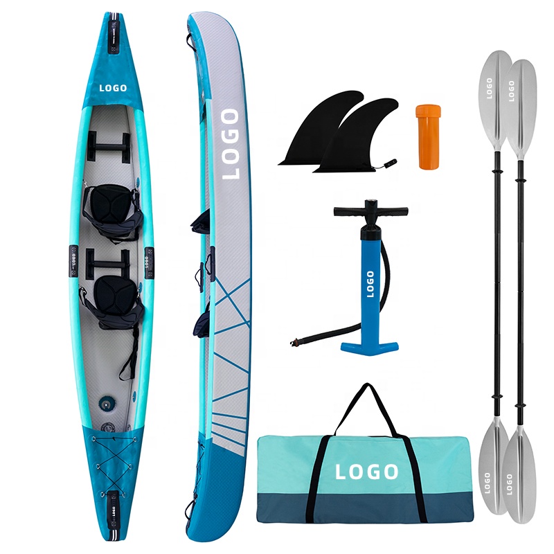 Fishing Kayak Sit In - เรือคายัคแบบพองลม Drop Stitch สำหรับ 2-3 คน