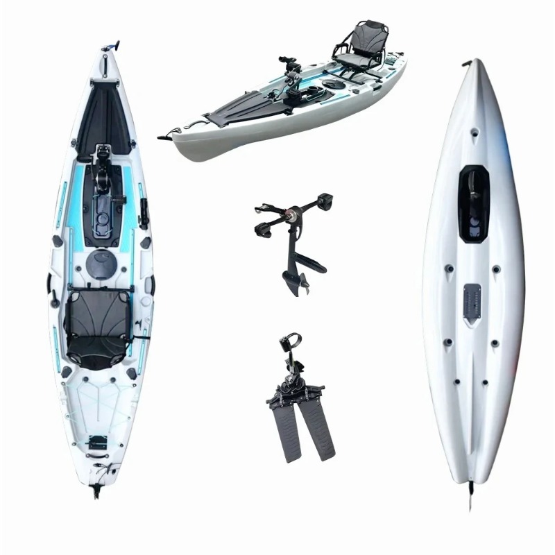 Fishing Kayak Sit In - เรือคายัคแบบนั่งบน รุ่น Vicking 12 ฟุต ขับเคลื่อนด้วยเท้า