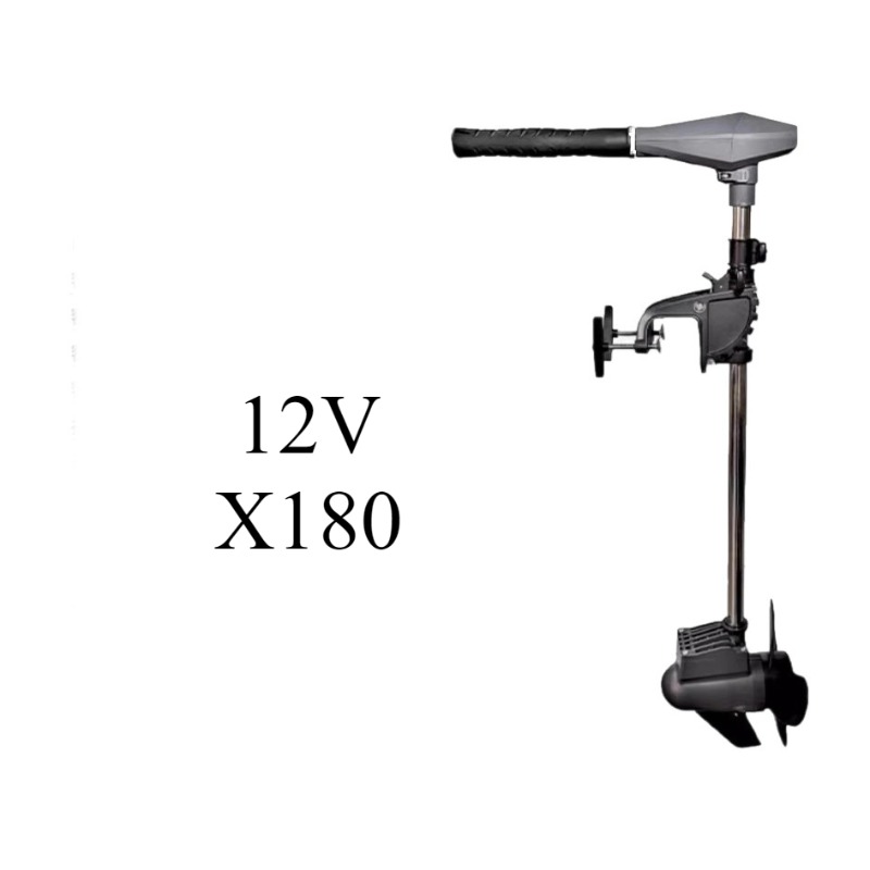 Fishing Kayak Trolling Motor - ระบบควบคุมความเร็วแบบแปรผันสำหรับเรือตกปลา, มอเตอร์ทรอลลิ่งไร้แปรงถ่าน 12V/24V แรงขับ 60-150 ปอนด์,