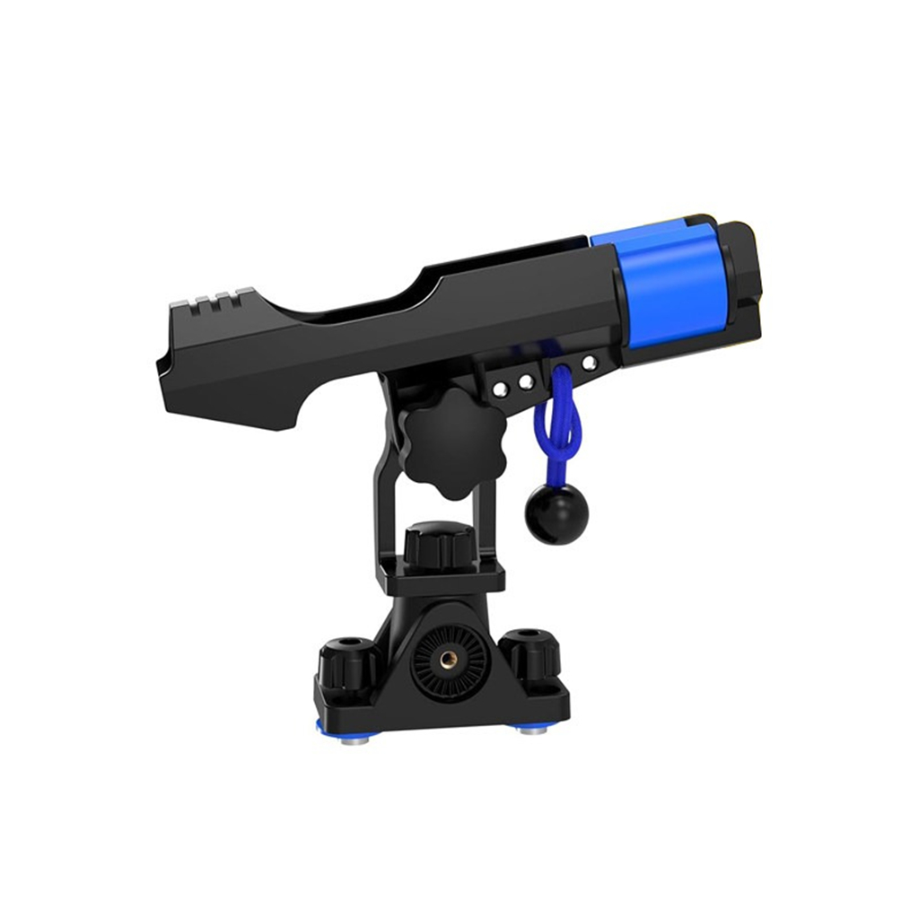 Fishing Kayak Rod Holder - ที่วางคันเบ็ดสำหรับเรือคายัค พร้อมระบบยึดแบบ Dual-Lock Bungee ฐานยึดแบบ Dual