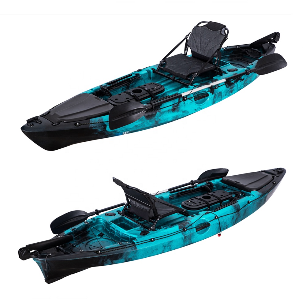 Fishing Kayak Rod Holder - First-Class เดี่ยวตกปลา Kayak เรือพลาสติกตกปลา 1 ที่นั่งเรือแคนู