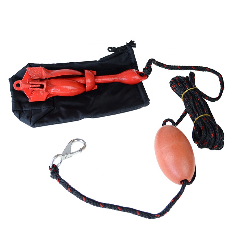 สมอเรือเหล็กกล้าคาร์บอน 1.5 กก - Fishing Kayak Anchor บทวิจารณ์และราคา
