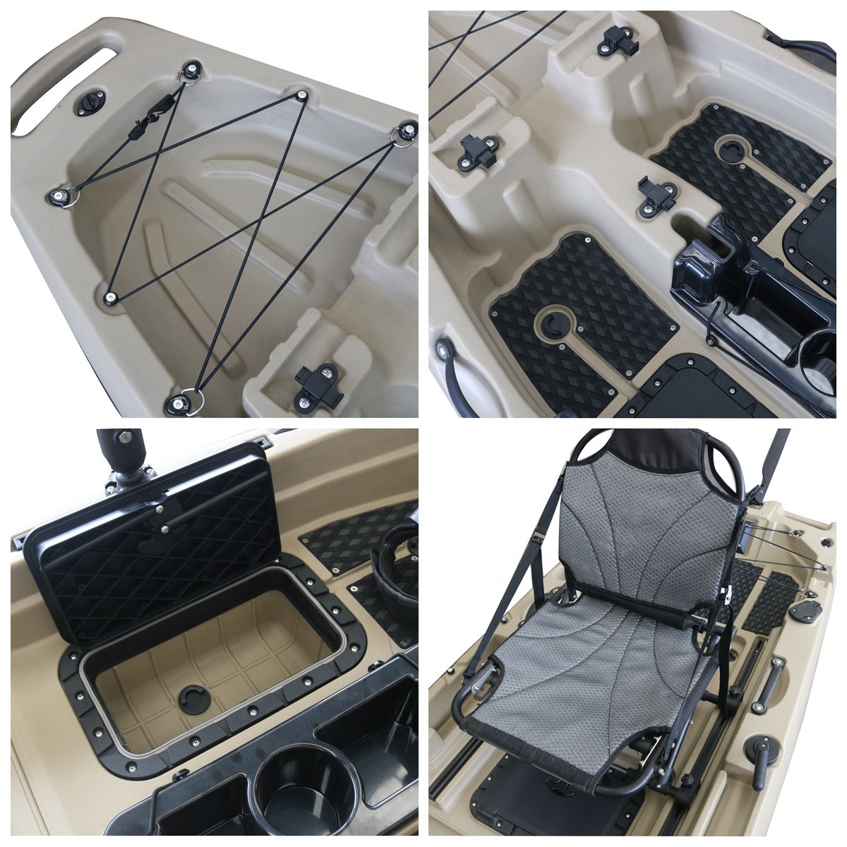 เรือคายัคแบบโมดูลาร์รุ่นใหม่ปี - Fishing Kayak Paddle บทวิจารณ์และราคา