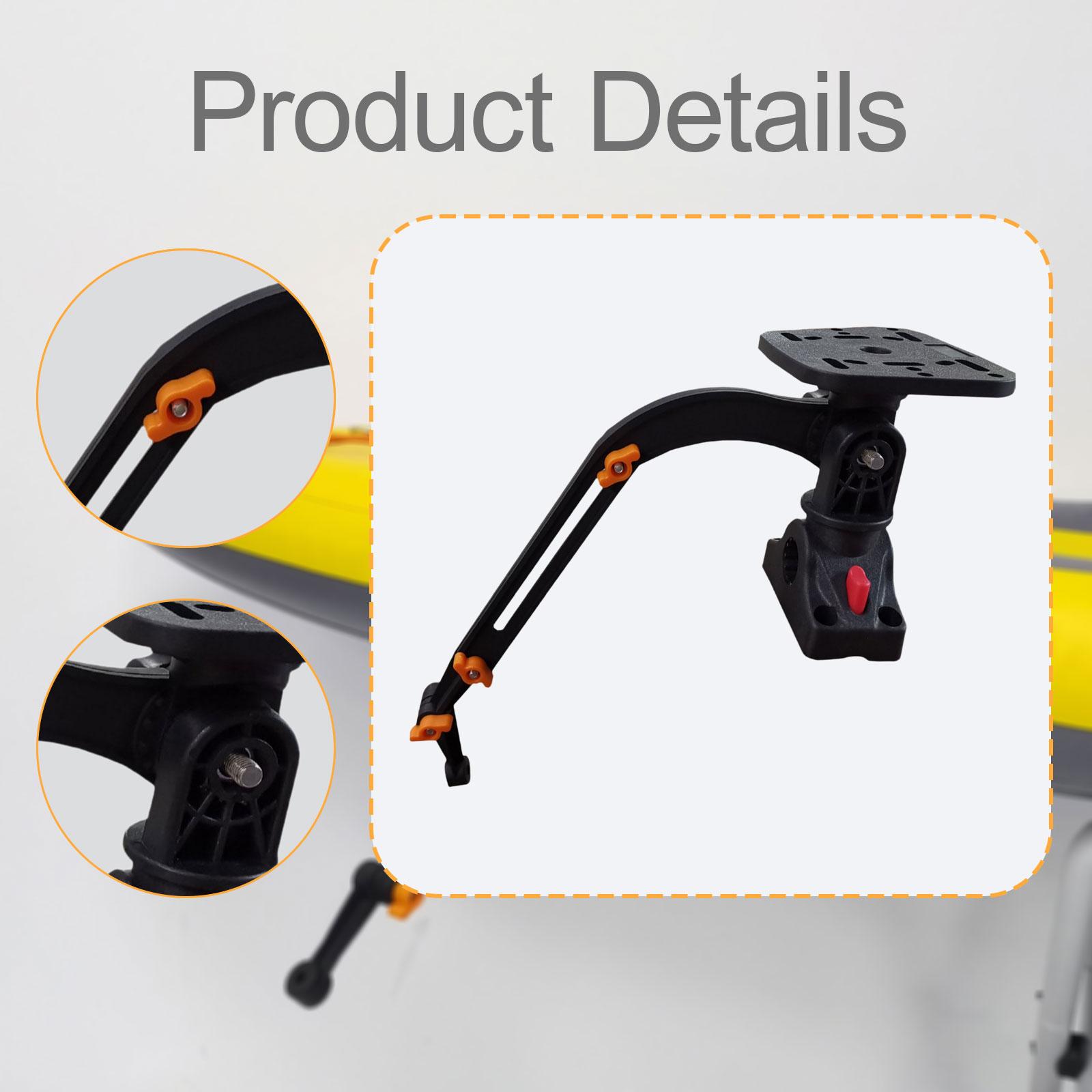เครื่องหาปลาแบบพกพา ขายึดไนลอน - Fishing Kayak Fish Finder Mount บทวิจารณ์และราคา