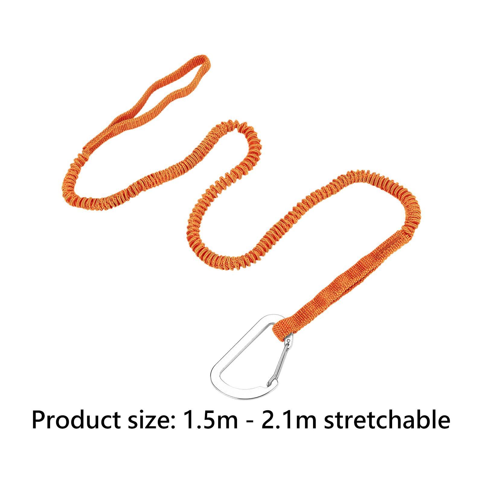 สายรัดพายเรือไนลอนแบบยืดหยุ่น  - Fishing Kayak Paddle Leash บทวิจารณ์และราคา