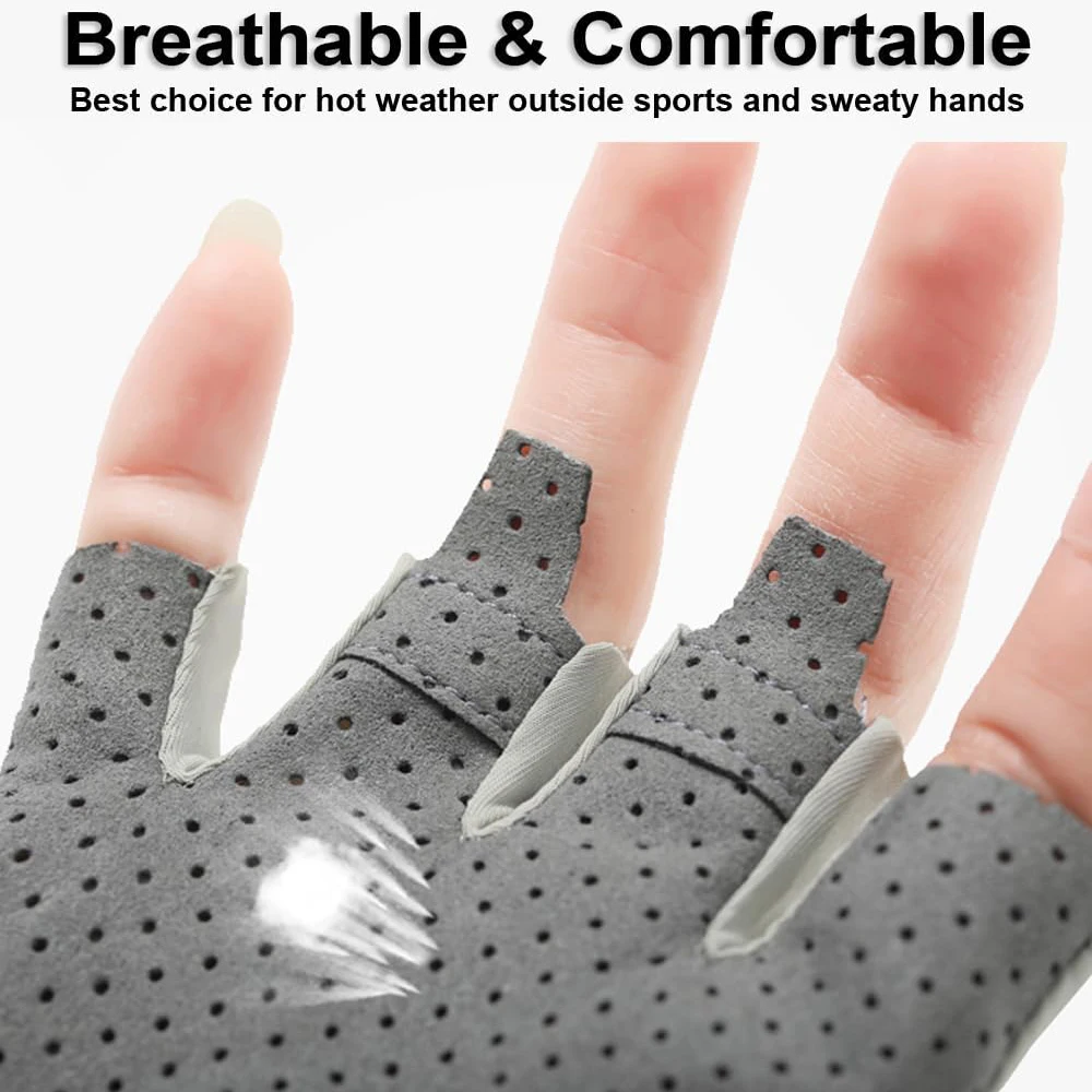 1 คู่ Fingerless ขับรถ/ตกปลา/เ - Fishing Kayak Anchor บทวิจารณ์และราคา