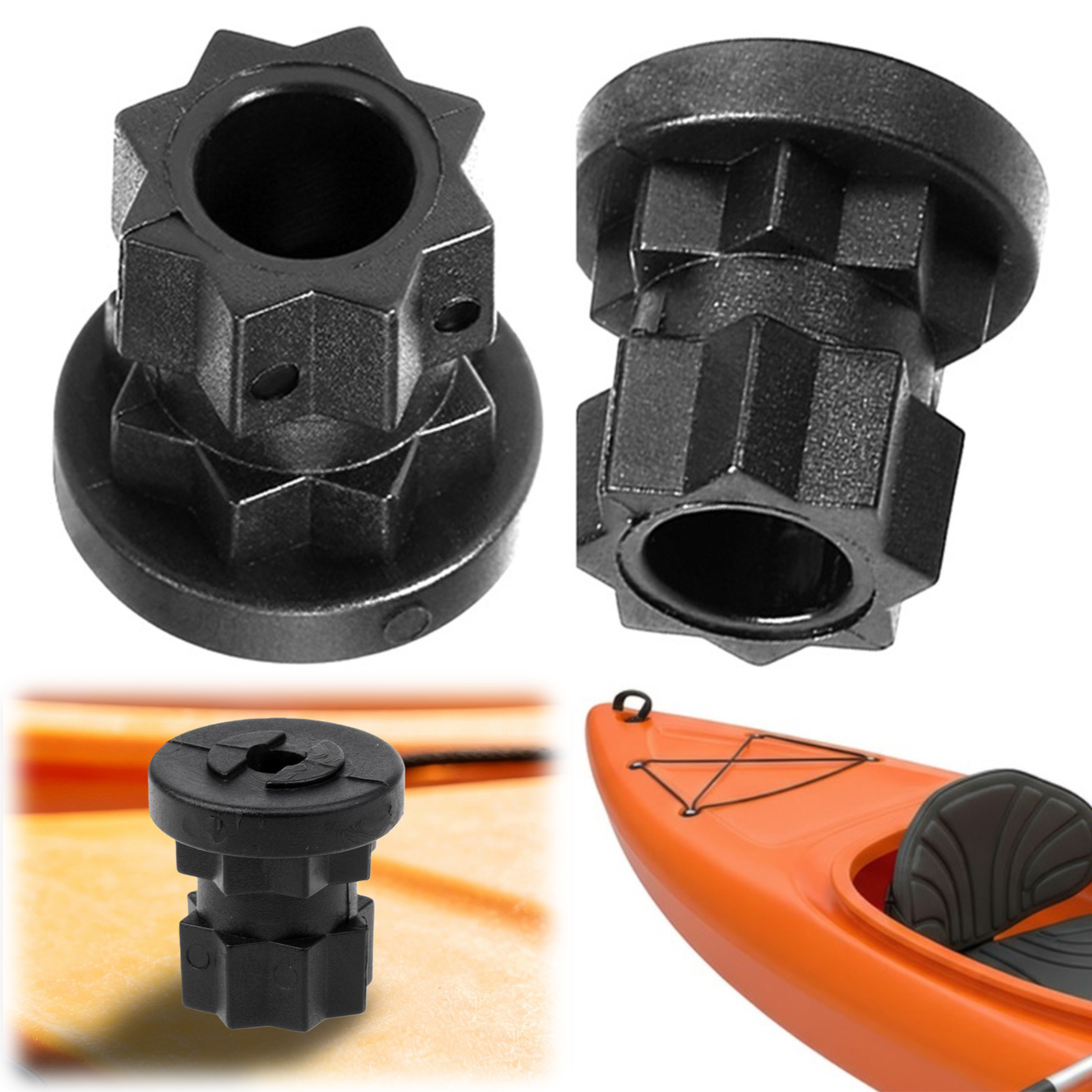 แร็คยึดเรือคายัค น้ำหนักเบา ที - Fishing Kayak Fish Finder Mount บทวิจารณ์และราคา
