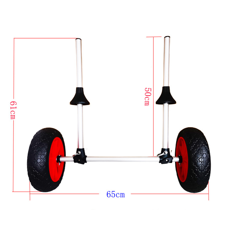 รถเข็นเรือคายัคแบบพกพา ความจุใ - Fishing Kayak Cart บทวิจารณ์และราคา
