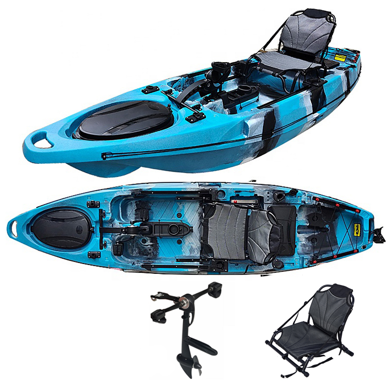 เรือคายัคตกปลาแบบมีมอเตอร์ ขนา - Fishing Kayak Trolling Motor บทวิจารณ์และราคา