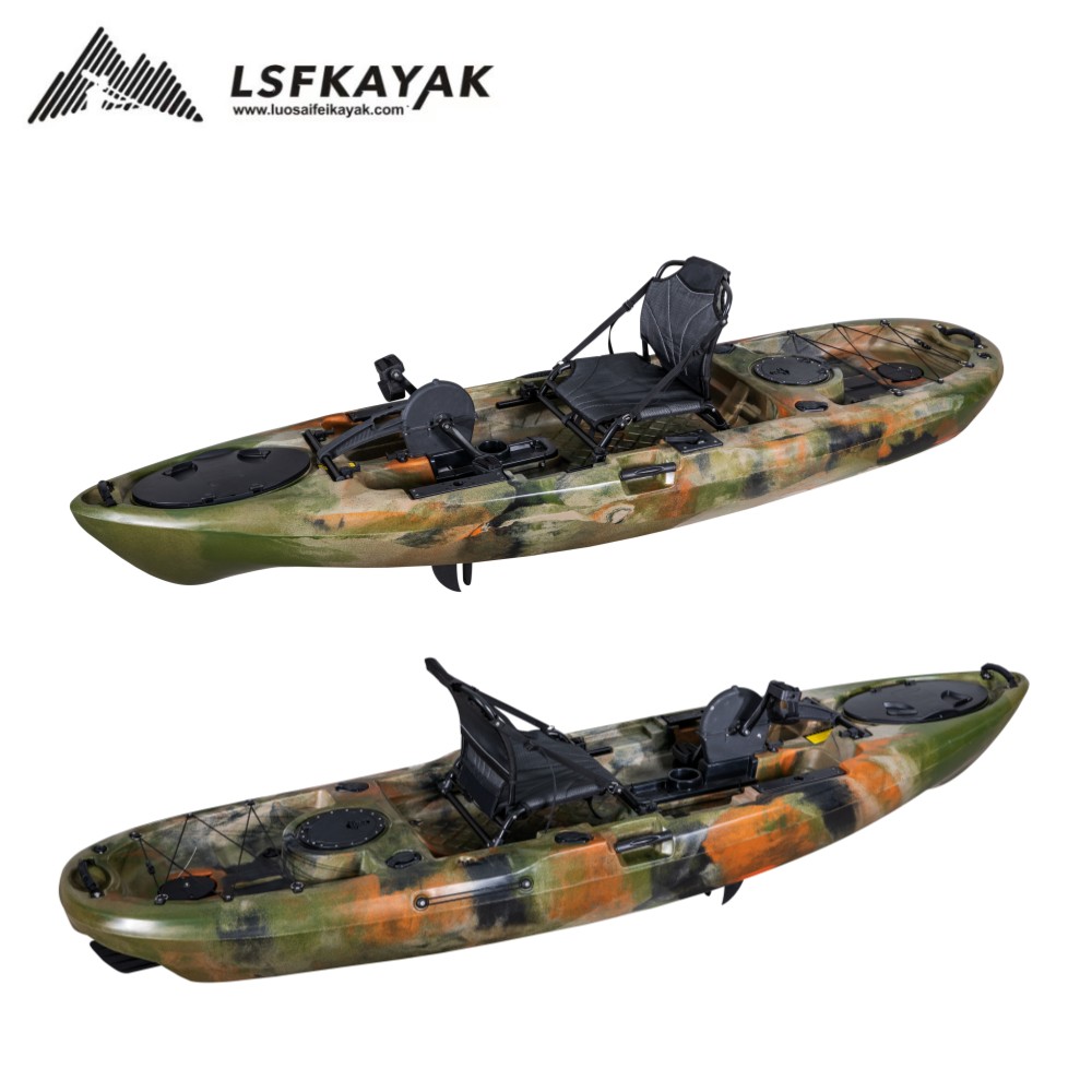 โคลงพลาสติกสำหรับเรือคายัคเรือ - Fishing Kayak Sit On Top บทวิจารณ์และราคา