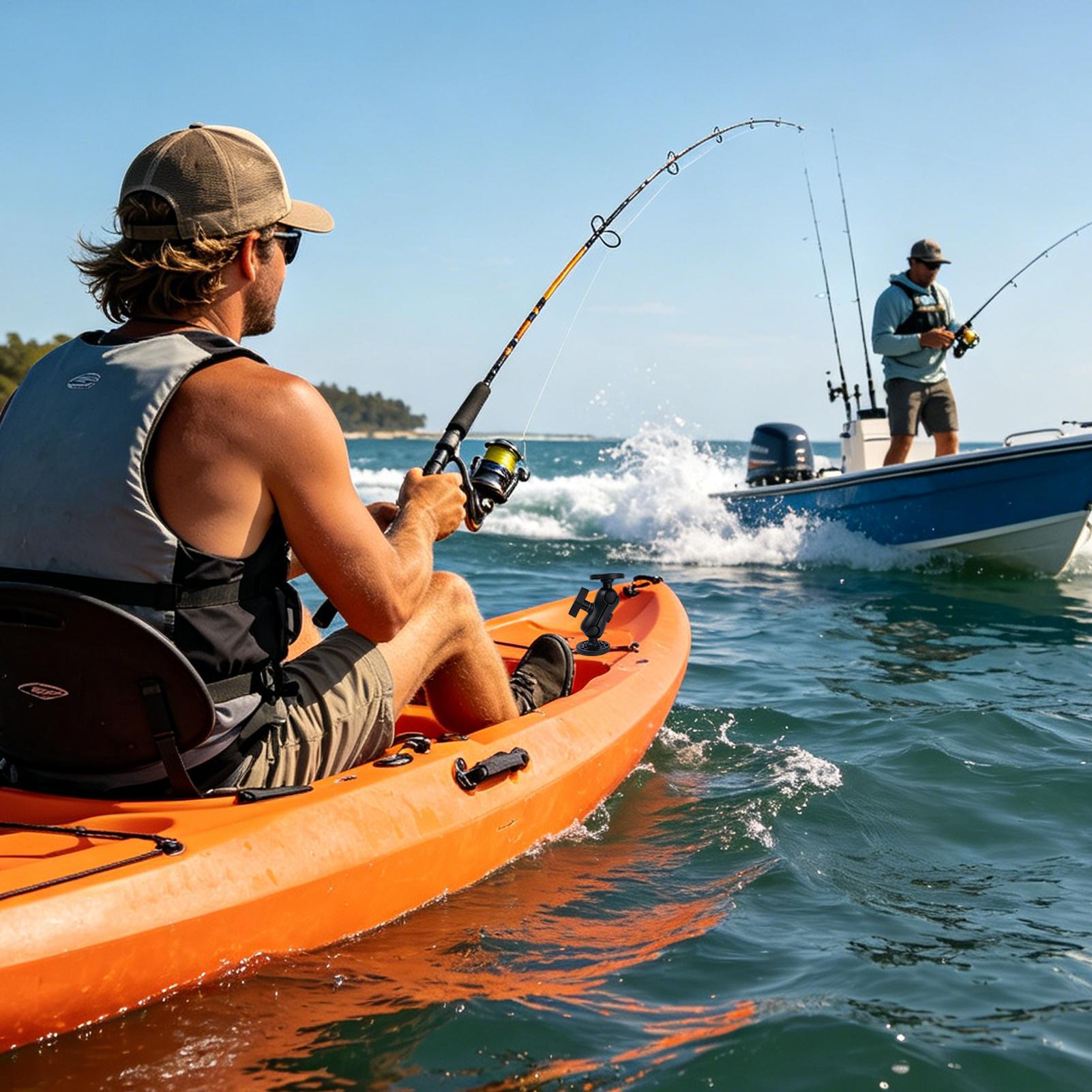 ที่ยึดเครื่องหาปลาสำหรับเรือคา - Fishing Kayak Fish Finder Mount บทวิจารณ์และราคา