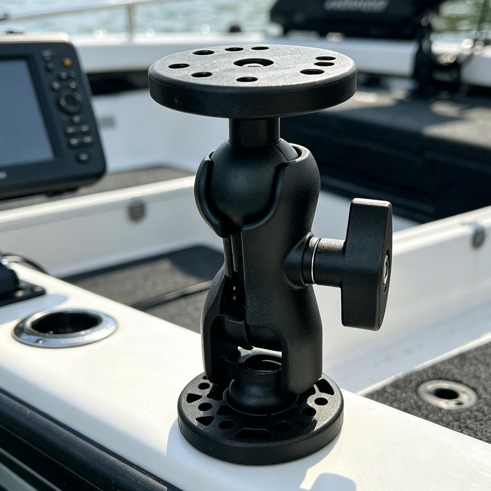 ที่ยึดเครื่องหาปลาสำหรับเรือคา - Fishing Kayak Fish Finder Mount บทวิจารณ์และราคา