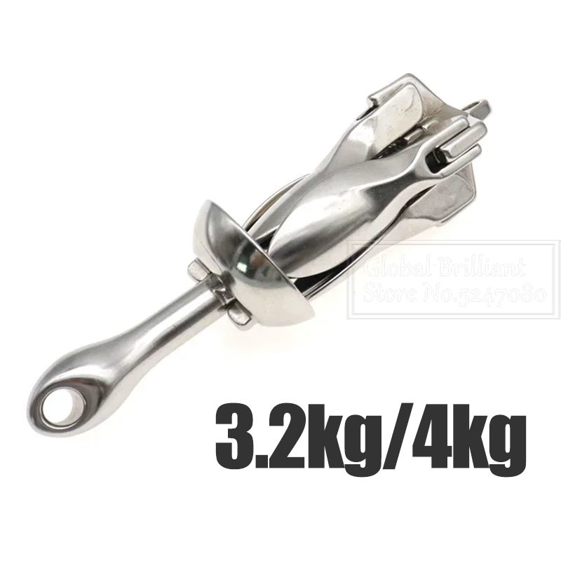 สมอเรือสแตนเลสสตีลขนาด3.2กก./4 - Fishing Kayak Anchor บทวิจารณ์และราคา