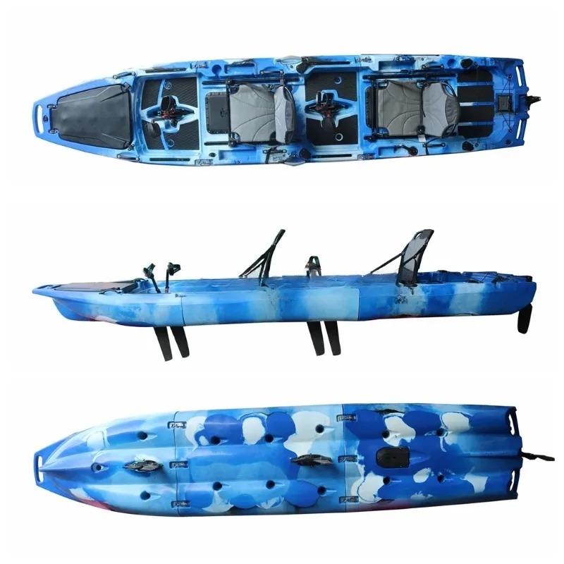 เรือคายัคตกปลาแบบนั่งบน 2 ที่น - Fishing Kayak Sit In บทวิจารณ์และราคา