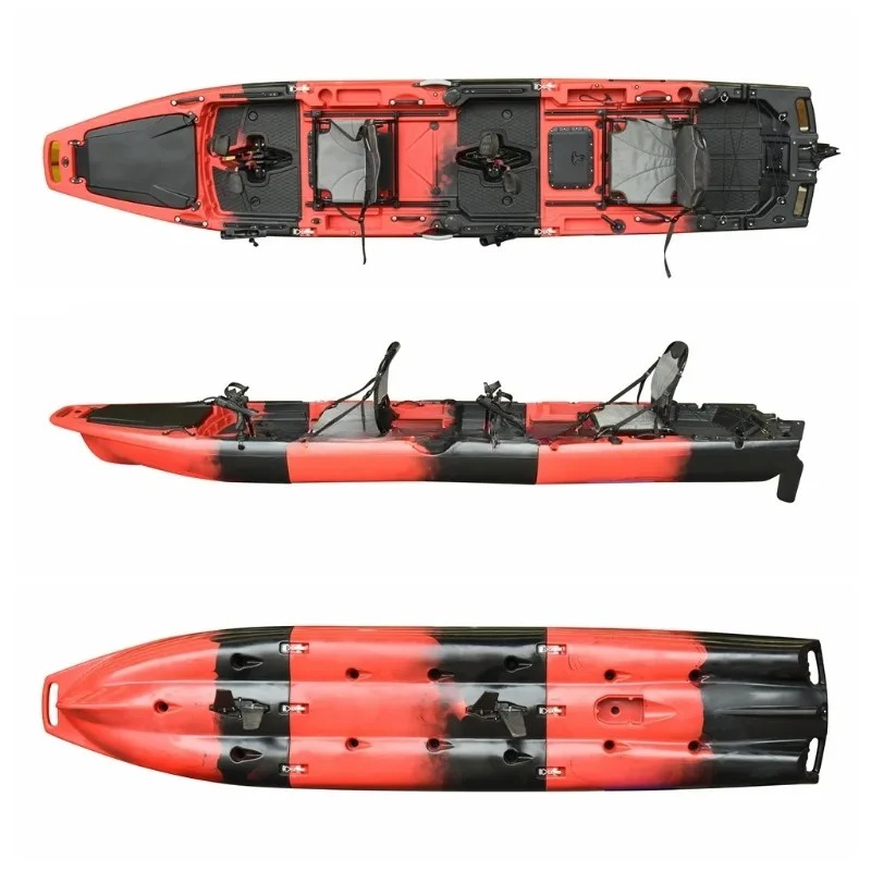 เรือคายัคตกปลาแบบนั่งบน 2 ที่น - Fishing Kayak Sit In บทวิจารณ์และราคา