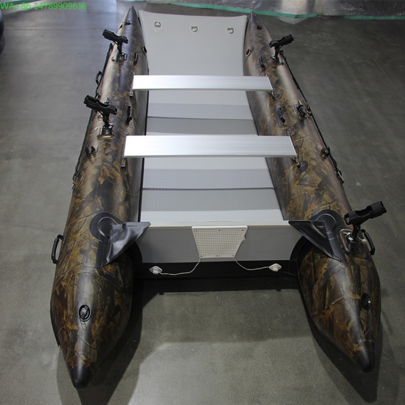 เรือยางคาตามารันความเร็วสูง ทำ - Fishing Kayak Inflatable บทวิจารณ์และราคา