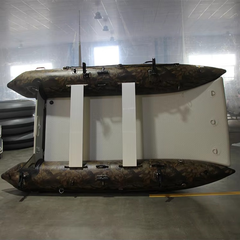 เรือยางคาตามารันความเร็วสูง ทำ - Fishing Kayak Inflatable บทวิจารณ์และราคา