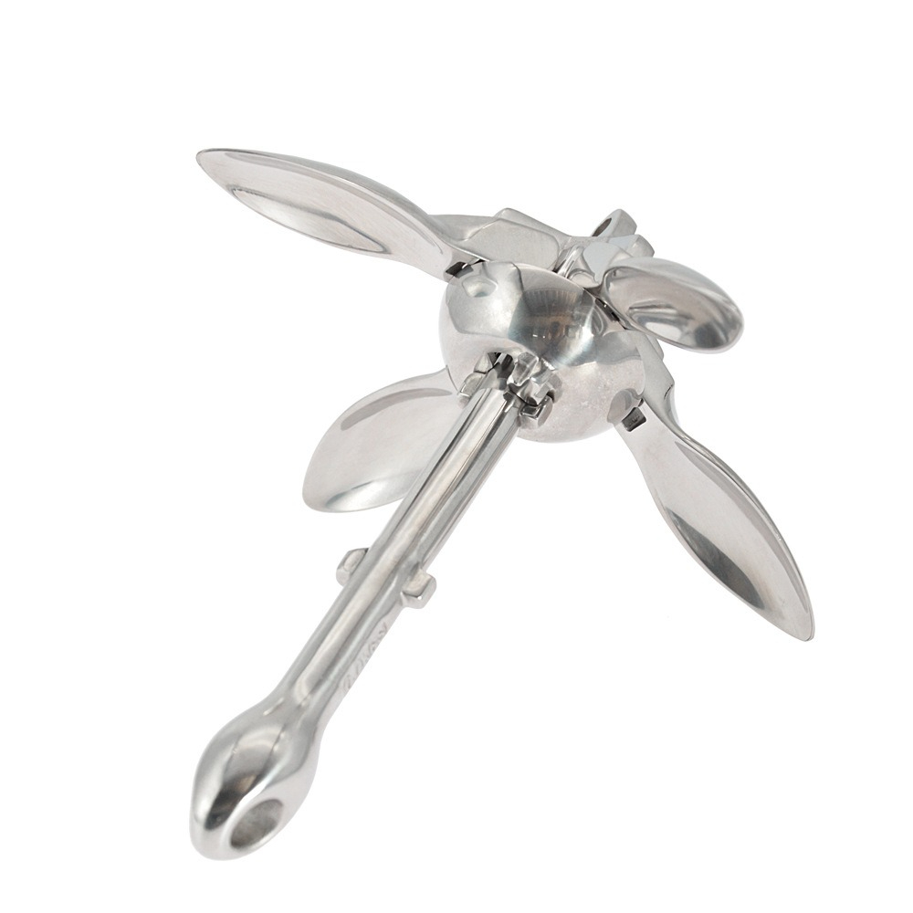 พับ Grapnel Anchor Kayak เรือแ - Fishing Kayak Anchor บทวิจารณ์และราคา