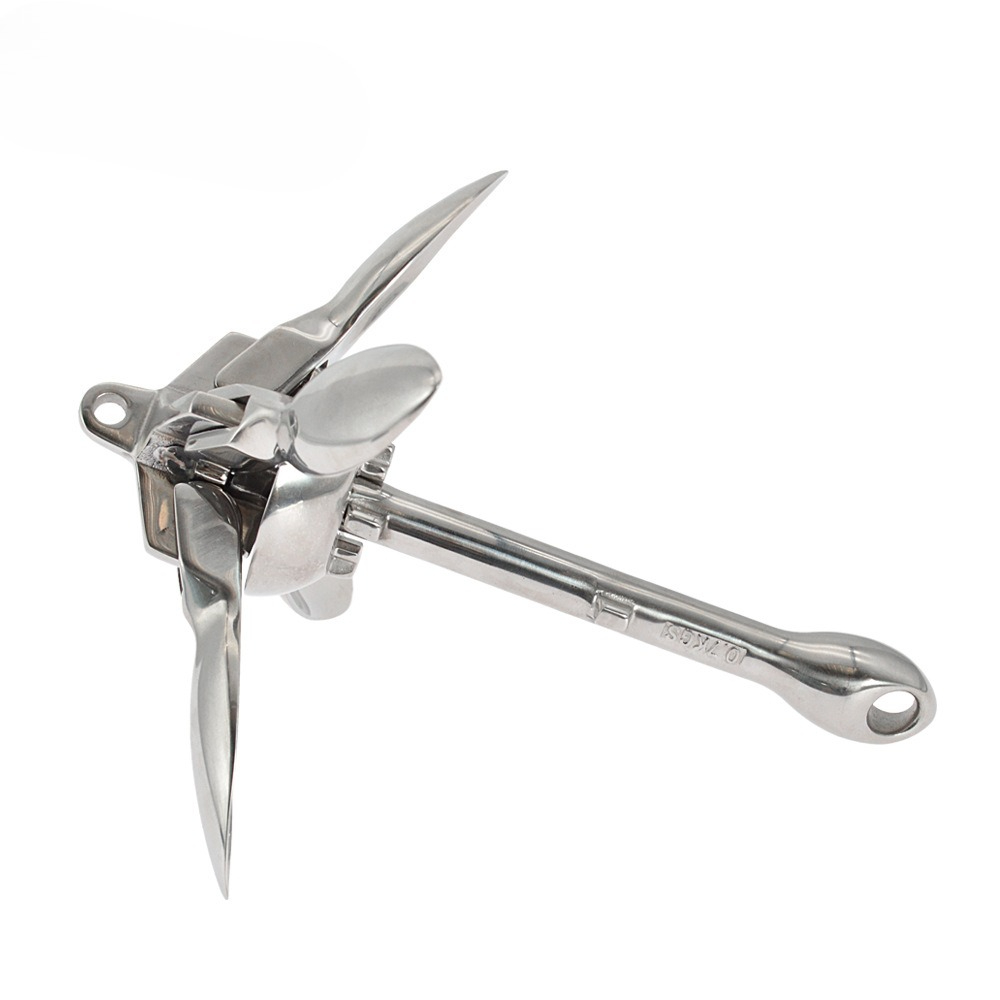 พับ Grapnel Anchor Kayak เรือแ - Fishing Kayak Anchor บทวิจารณ์และราคา