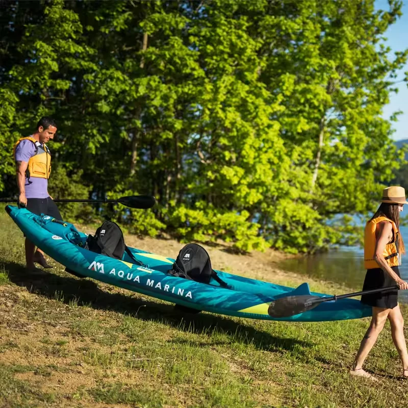 เรือคายัคพองลมแบบแคนู สำหรับ 1 - Fishing Kayak Seat บทวิจารณ์และราคา