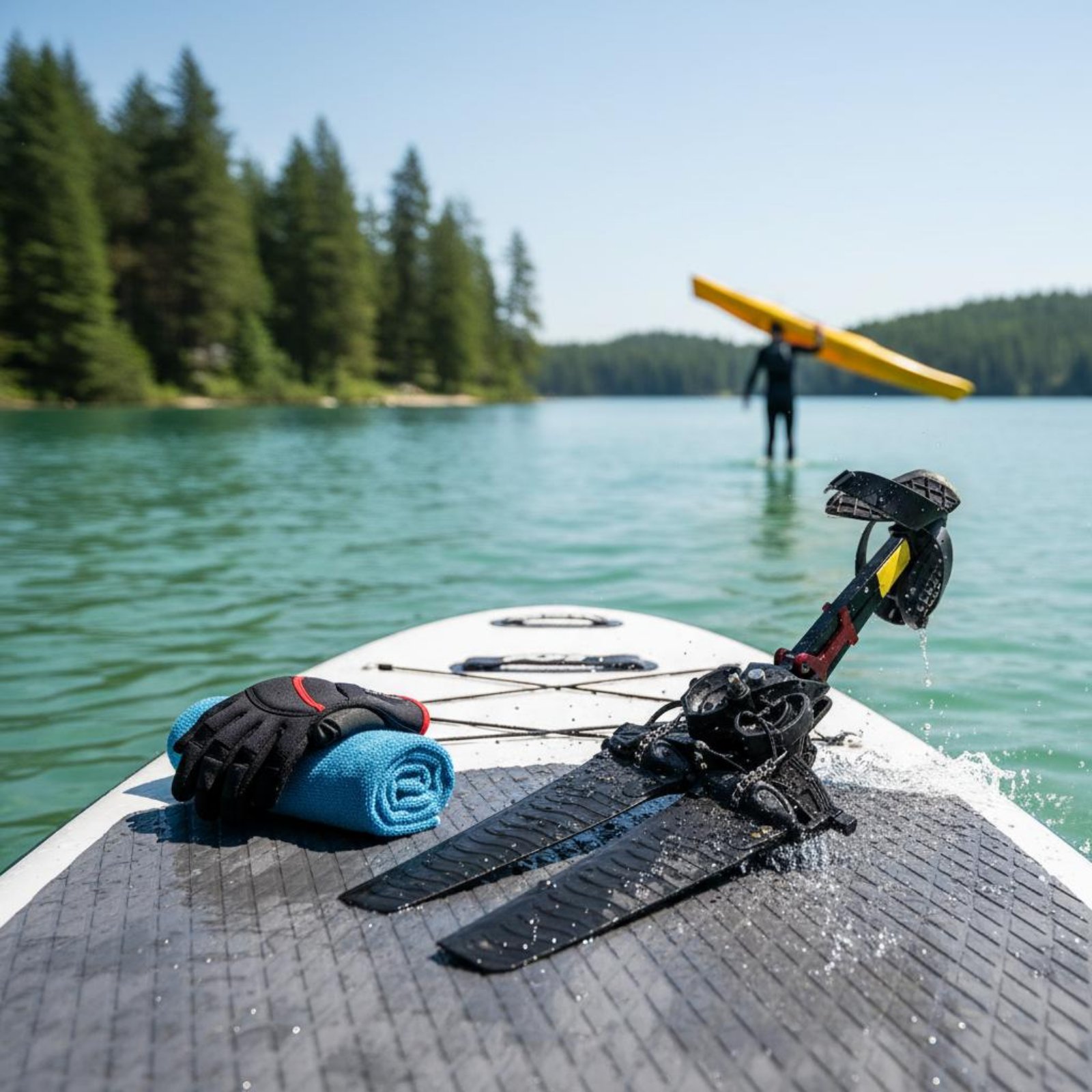 แป้นเหยียบเรือคายัคกันลื่น ปรั - Fishing Kayak Pedal Drive บทวิจารณ์และราคา