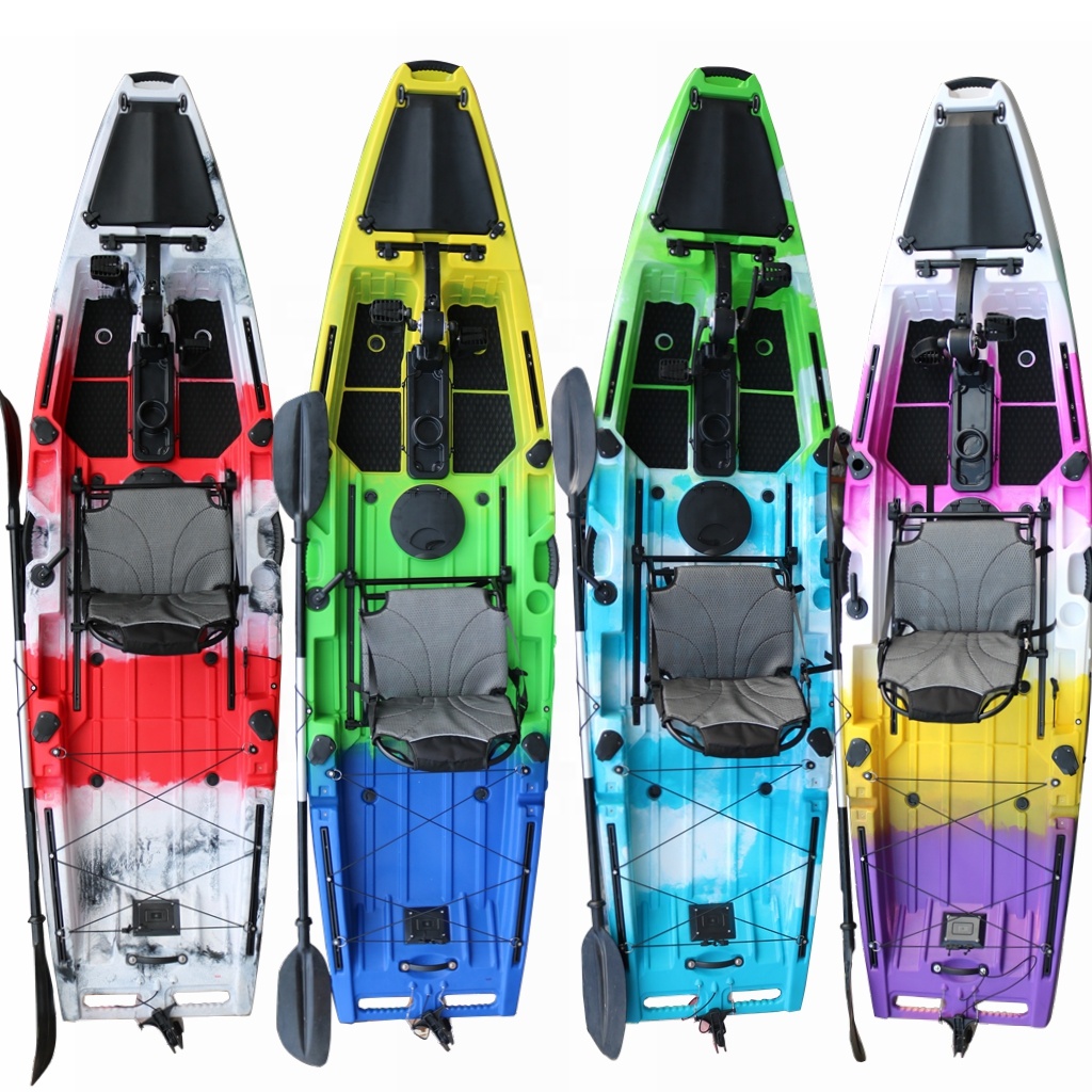 เรือคายัคตกปลาแบบมีแป้นเหยียบ  - Fishing Kayak Pedal Drive บทวิจารณ์และราคา