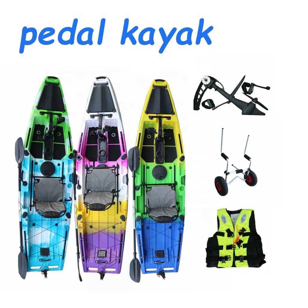 เรือคายัคตกปลาแบบมีแป้นเหยียบ  - Fishing Kayak Pedal Drive บทวิจารณ์และราคา