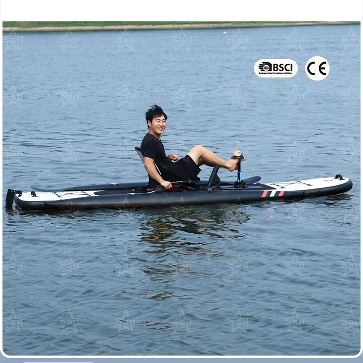 เรือคายัคแบบเป่าลมสำหรับตกปลาส - Fishing Kayak Sit On Top บทวิจารณ์และราคา