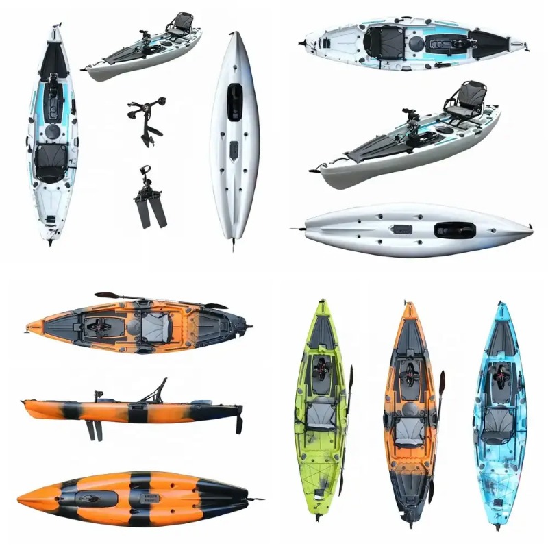 เรือคายัคแบบนั่งบน รุ่น Vickin - Fishing Kayak Sit In บทวิจารณ์และราคา