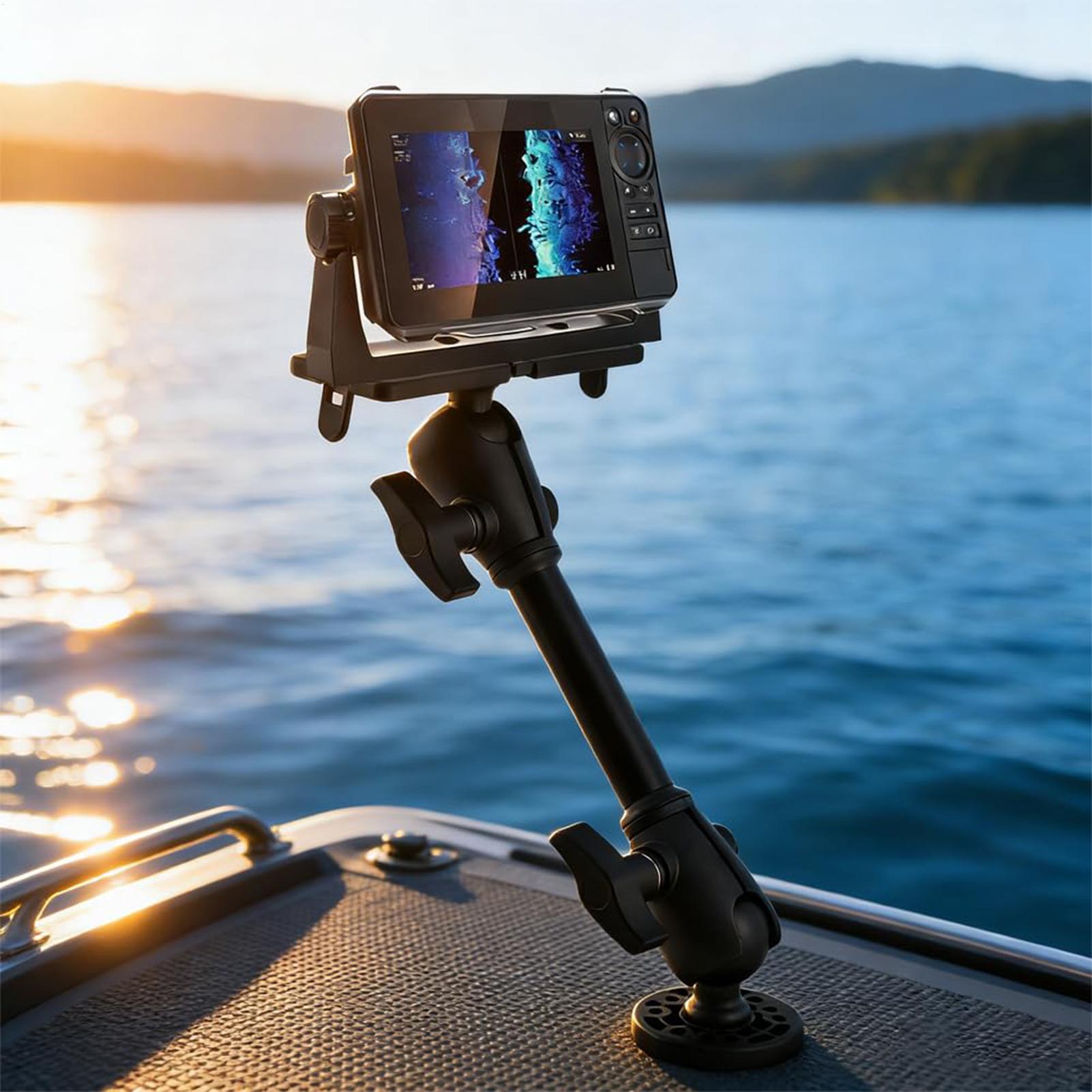 ที่ยึดเครื่องหาปลาแบบหมุนได้ 3 - Fishing Kayak Fish Finder Mount บทวิจารณ์และราคา