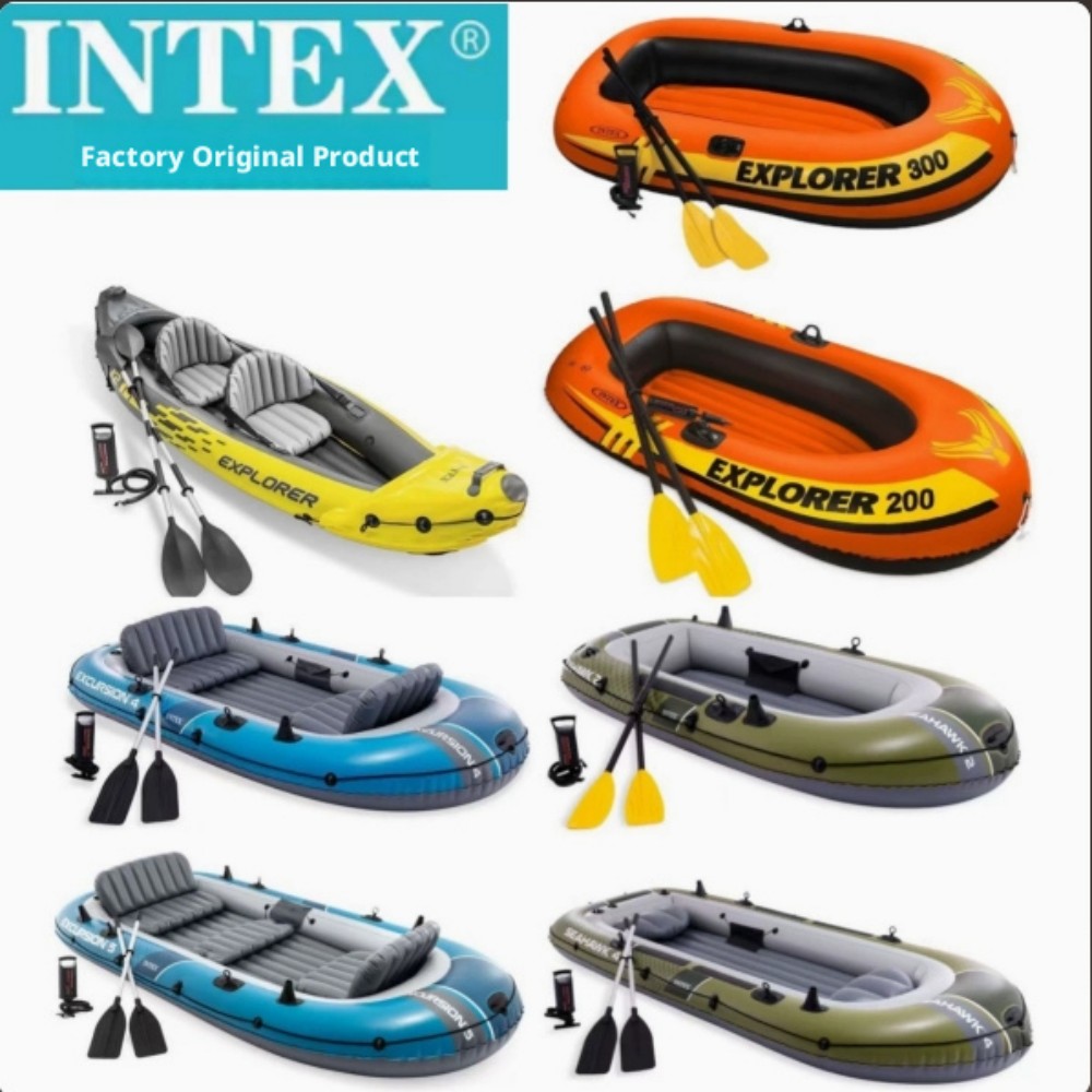 เรือคายัคแบบหนาสำหรับ 2 คน 4 ค - Fishing Kayak Inflatable บทวิจารณ์และราคา