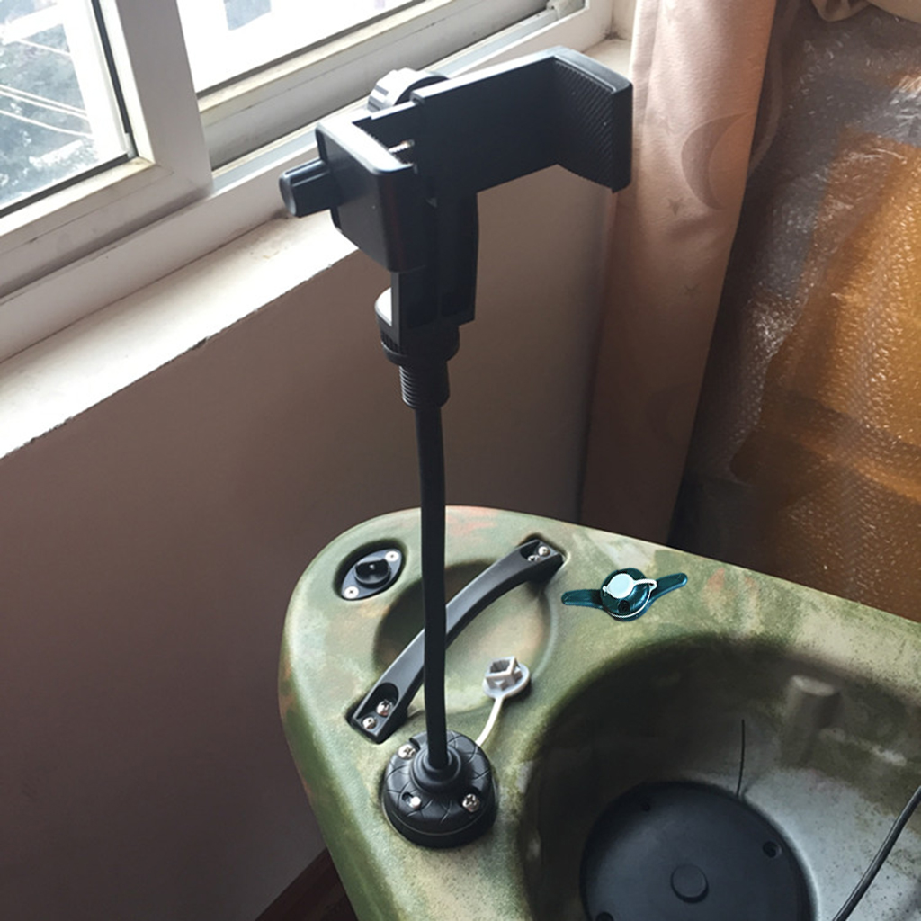Kayak ผู้ถือโทรศัพท์มือถือสีดำ - Fishing Kayak Fish Finder Mount บทวิจารณ์และราคา