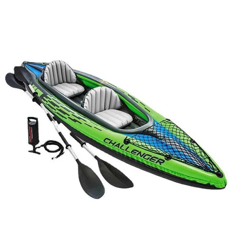 เรือคายัคเป่าลมแบบ 1/2 ที่นั่ง - Fishing Kayak Inflatable บทวิจารณ์และราคา