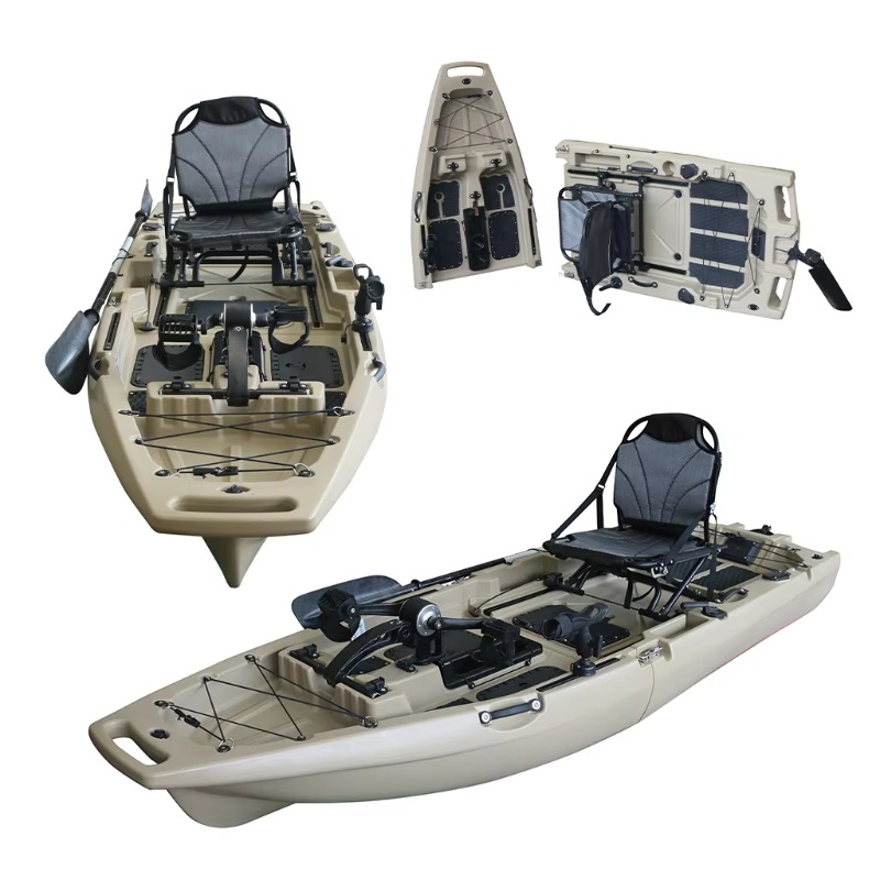 เรือคายัคแบบนั่งบน HDPE/PE สำห - Fishing Kayak Sit In บทวิจารณ์และราคา