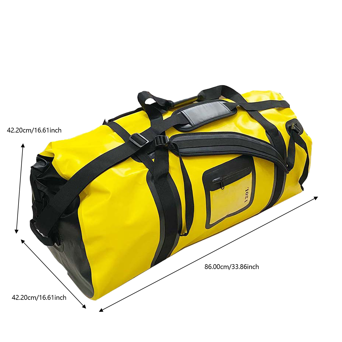 40L/66L/120L กันน้ํา Duffle ไฟ - Fishing Kayak Crate บทวิจารณ์และราคา