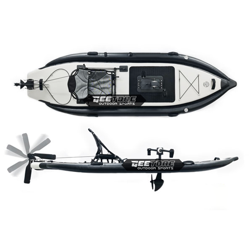 เรือคายัค Geetone OFF-SUP แบบม - Fishing Kayak Inflatable บทวิจารณ์และราคา
