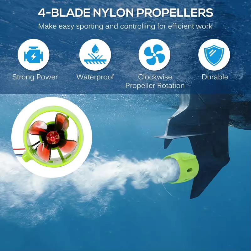มอเตอร์ใต้น้ำแบบไร้แปรงถ่าน 12 - Fishing Kayak Sit On Top บทวิจารณ์และราคา