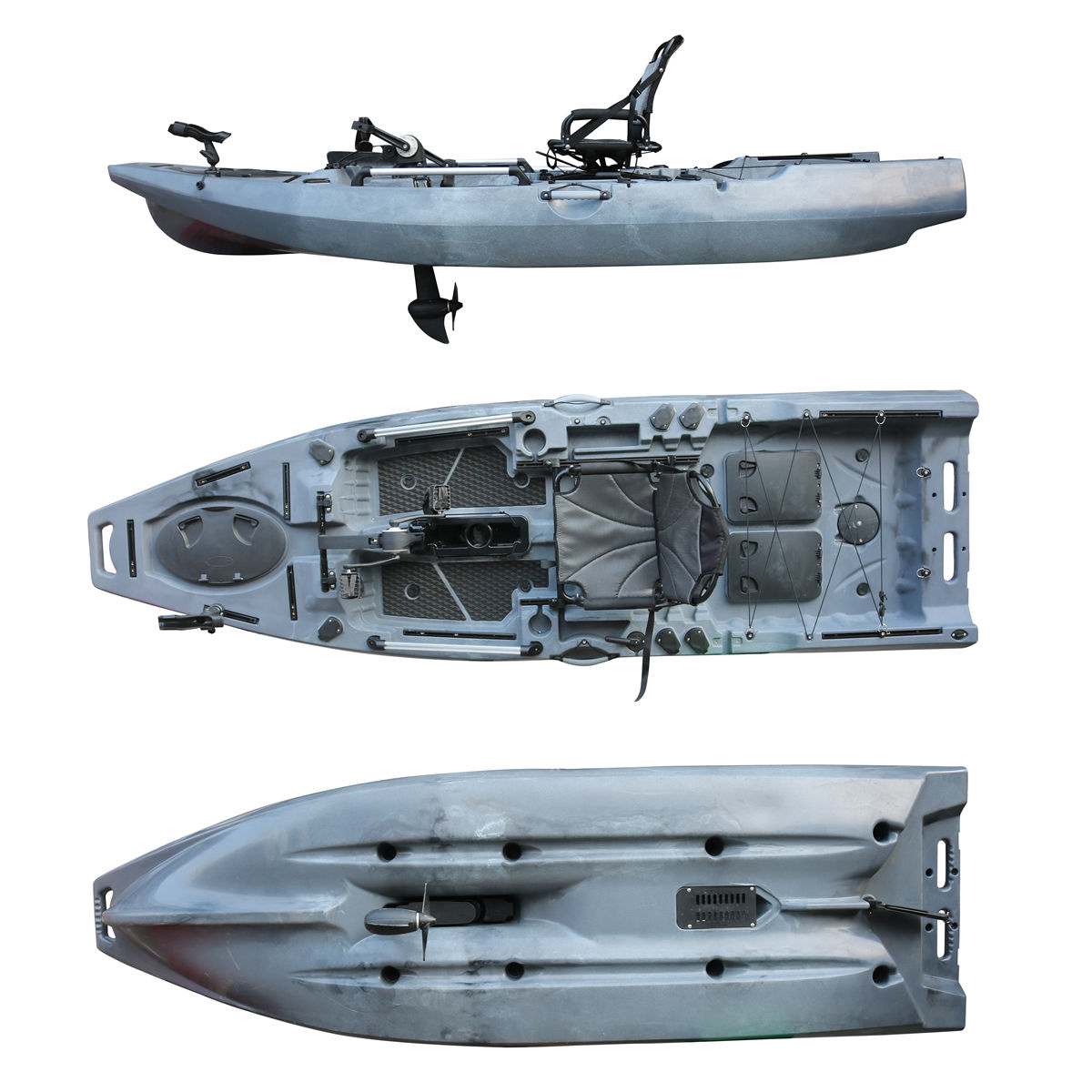 เรือคายัคตกปลาแบบพับได้ Viking - Fishing Kayak Sit On Top บทวิจารณ์และราคา