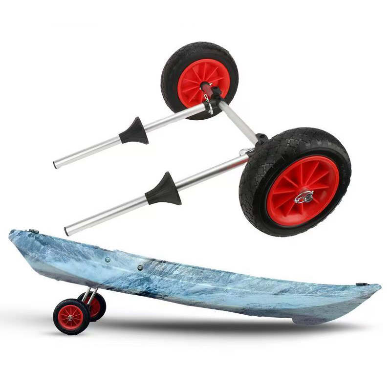 รถเข็นเรือคายัคแบบพกพา ความจุใ - Fishing Kayak Cart บทวิจารณ์และราคา
