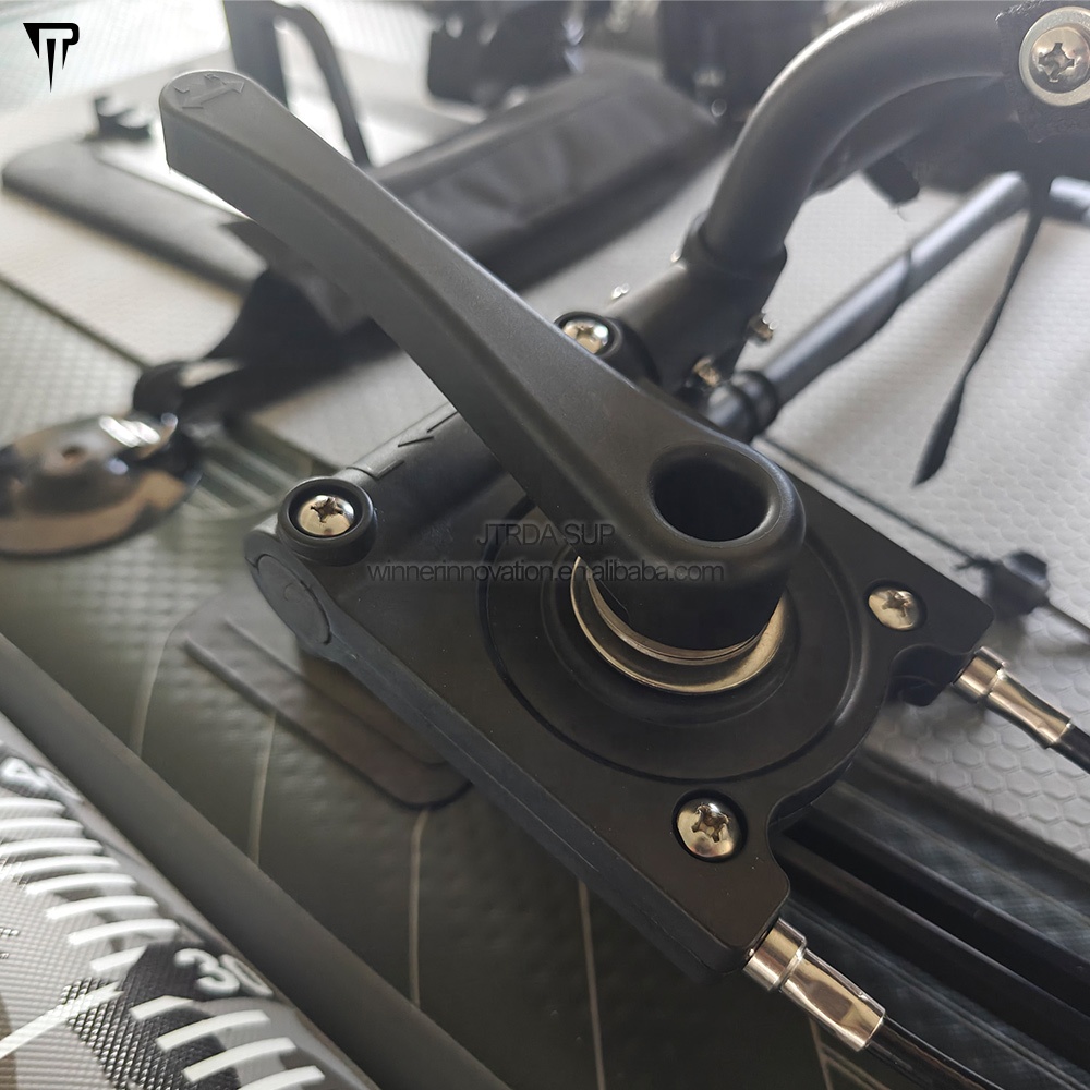 เรือคายัคเป่าลมรุ่นใหม่ JTRDA  - Fishing Kayak Pedal Drive บทวิจารณ์และราคา
