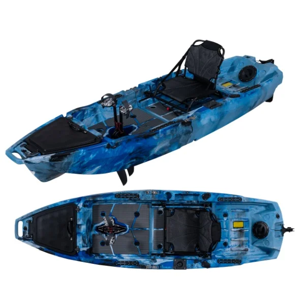 Modular Single 1 คนเหยียบพลาสต - Fishing Kayak Pedal Drive บทวิจารณ์และราคา