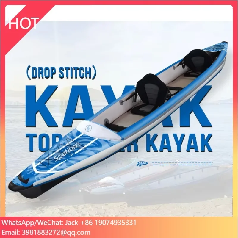 เรือคายัคพองลมแบบพกพาพับได้รุ่ - Fishing Kayak Sit In บทวิจารณ์และราคา