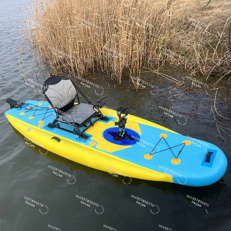 เรือคายัคพองลมแบบมีโลโก้สั่งทำ - Fishing Kayak Inflatable บทวิจารณ์และราคา