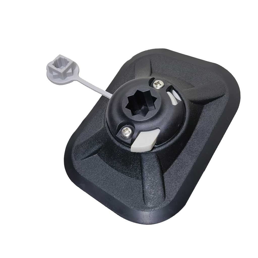 ที่ยึดคันเบ็ดตกปลาสำหรับเรือยา - Fishing Kayak Fish Finder Mount บทวิจารณ์และราคา